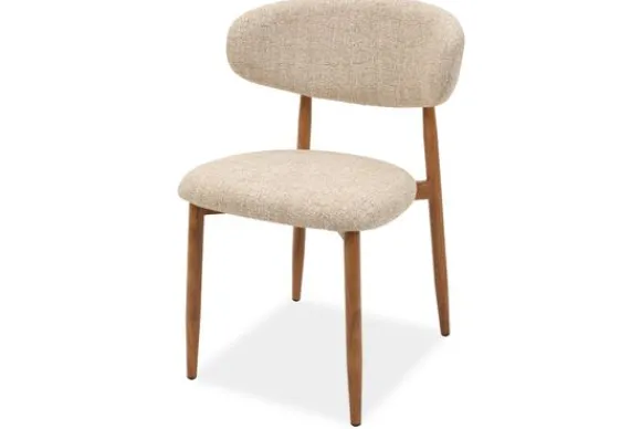 New Eetkamerstoel Beige Naturel Kumo Eetkamerstoelen