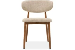 New Eetkamerstoel Beige Naturel Kumo Eetkamerstoelen