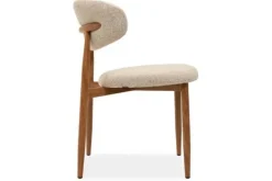 New Eetkamerstoel Beige Naturel Kumo Eetkamerstoelen