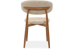 New Eetkamerstoel Beige Naturel Kumo Eetkamerstoelen