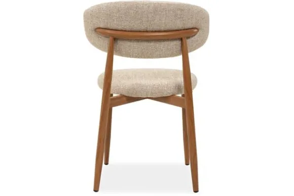 New Eetkamerstoel Beige Naturel Kumo Eetkamerstoelen