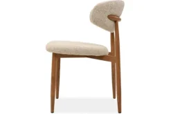 New Eetkamerstoel Beige Naturel Kumo Eetkamerstoelen