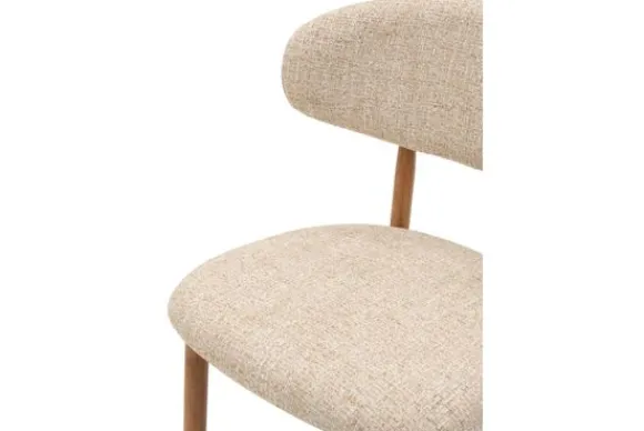 New Eetkamerstoel Beige Naturel Kumo Eetkamerstoelen