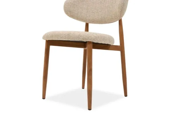 New Eetkamerstoel Beige Naturel Kumo Eetkamerstoelen