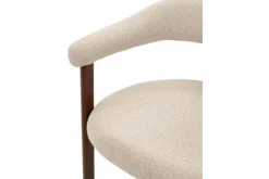 Hot Eetkamerstoel Beige Walnut Takumi Eetkamerstoelen