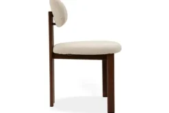 Outlet Eetkamerstoel Beige Walnut Lynja Eetkamerstoelen