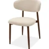 Discount Eetkamerstoel Beige Walnut Kumo Eetkamerstoelen