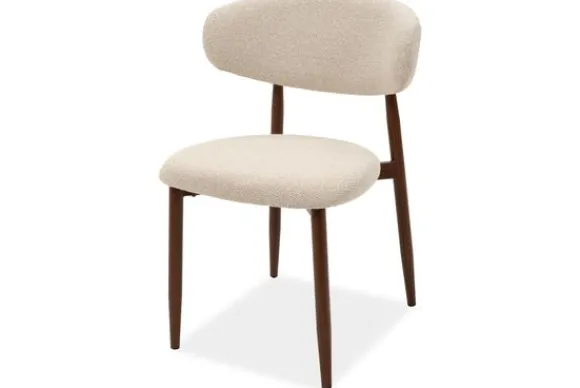 Discount Eetkamerstoel Beige Walnut Kumo Eetkamerstoelen