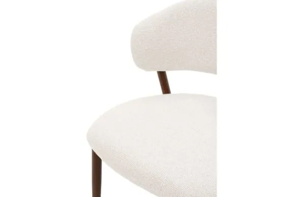 New Eetkamerstoel Beige Walnut Asento Eetkamerstoelen