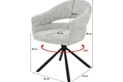 Eetkamerstoel Bisque Oasis Linn Eetkamerstoelen