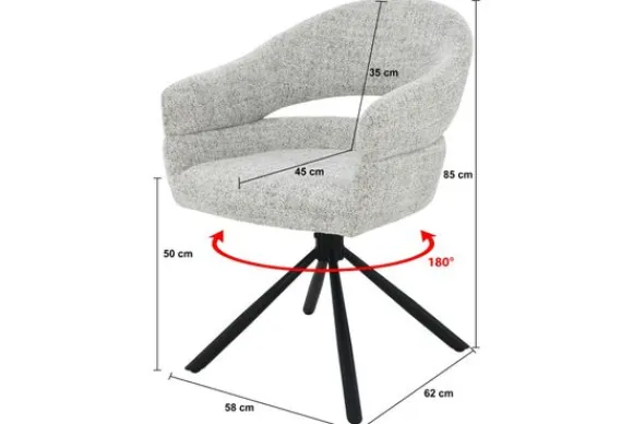 Eetkamerstoel Bisque Oasis Linn Eetkamerstoelen