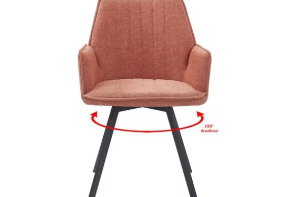Discount Eetkamerstoel Blush Louise Eetkamerstoelen