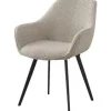 Hot Eetkamerstoel Boucle Beige Luca Eetkamerstoelen
