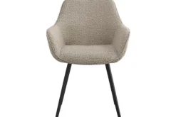 Hot Eetkamerstoel Boucle Beige Luca Eetkamerstoelen