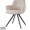 Online Eetkamerstoel Boucle Beige Doreen Eetkamerstoelen