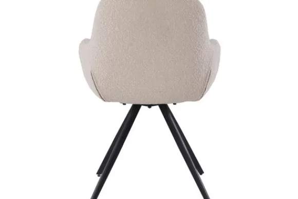 Online Eetkamerstoel Boucle Beige Doreen Eetkamerstoelen
