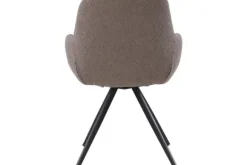 Outlet Eetkamerstoel Boucle Brown Doreen Eetkamerstoelen