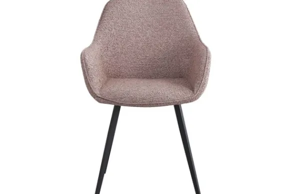 Eetkamerstoel Boucle Vintage Pink Luca Eetkamerstoelen