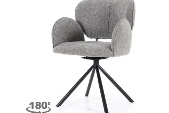 Eetkamerstoel Bruin 96121 Rosalin Eetkamerstoelen