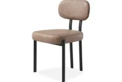 Online Eetkamerstoel Bull Liver - Black Ravon Eetkamerstoelen