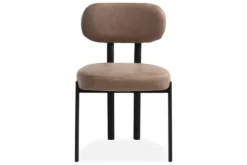Online Eetkamerstoel Bull Liver - Black Ravon Eetkamerstoelen