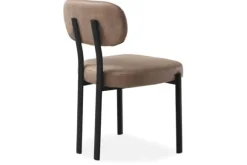 Online Eetkamerstoel Bull Liver - Black Ravon Eetkamerstoelen