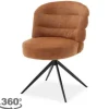 Best Eetkamerstoel Caramel Brown Carro Eetkamerstoelen