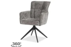 Outlet Eetkamerstoel Charcoal Bardi Eetkamerstoelen