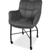 Eetkamerstoel Chicago Anthracite 11 Vanity Eetkamerstoelen