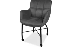 Eetkamerstoel Chicago Anthracite 11 Vanity Eetkamerstoelen