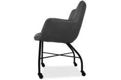 Eetkamerstoel Chicago Anthracite 11 Vanity Eetkamerstoelen