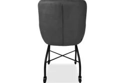 Eetkamerstoel Chicago Anthracite 11 Vanity Eetkamerstoelen