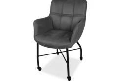 Eetkamerstoel Chicago Anthracite 11 Vanity Eetkamerstoelen