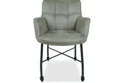 Sale Eetkamerstoel Chicago grey 9 Vanity Eetkamerstoelen