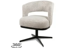 New Eetkamerstoel Coco Salt 'n pepper Bruce Eetkamerstoelen