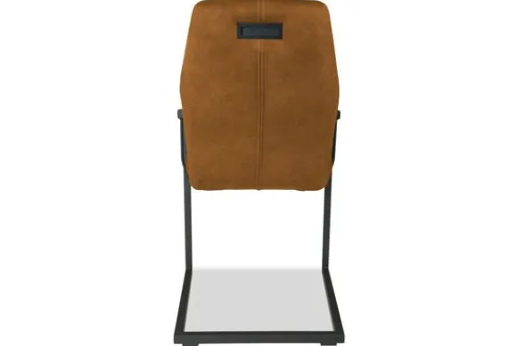 Sale Eetkamerstoel cognac Cara Eetkamerstoelen