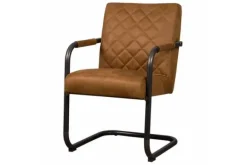 Clearance Eetkamerstoel Cognac Civo Eetkamerstoelen