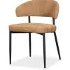Sale Eetkamerstoel Cognac HU-77.033 Bliss Eetkamerstoelen