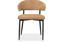 Sale Eetkamerstoel Cognac HU-77.033 Bliss Eetkamerstoelen