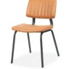Hot Eetkamerstoel Cognac HU-77.037 Gusto Eetkamerstoelen