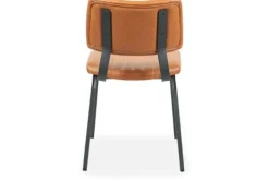 Hot Eetkamerstoel Cognac HU-77.037 Gusto Eetkamerstoelen