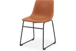 New Eetkamerstoel Cognac HU-77.009 Risto Eetkamerstoelen