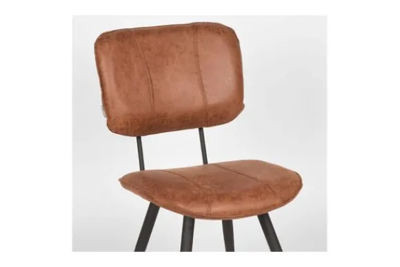 New Eetkamerstoel Cognac IH-50.040 Fos Eetkamerstoelen