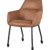 Best Eetkamerstoel Cognac IH-50.200 Lenny Eetkamerstoelen