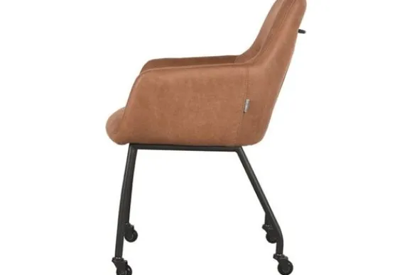 Best Eetkamerstoel Cognac IH-50.200 Lenny Eetkamerstoelen