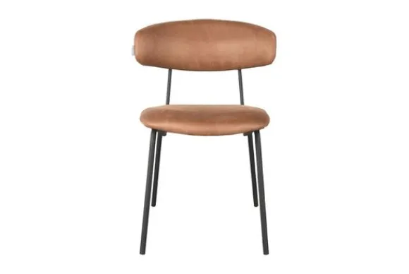 Clearance Eetkamerstoel Cognac IH-50.158 Zack Eetkamerstoelen