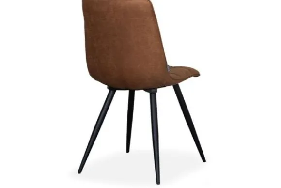 New Eetkamerstoel Cognac LN-87.003 Bistro Eetkamerstoelen