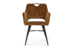Best Eetkamerstoel cognac Tirza Eetkamerstoelen