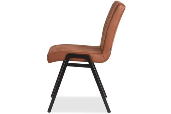 Sale Eetkamerstoel Cognac UK-30.131 Matz Eetkamerstoelen