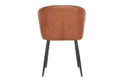 Discount Eetkamerstoel Cognac UK-30.166 Wave Eetkamerstoelen